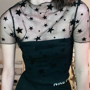 Star Sheer Top